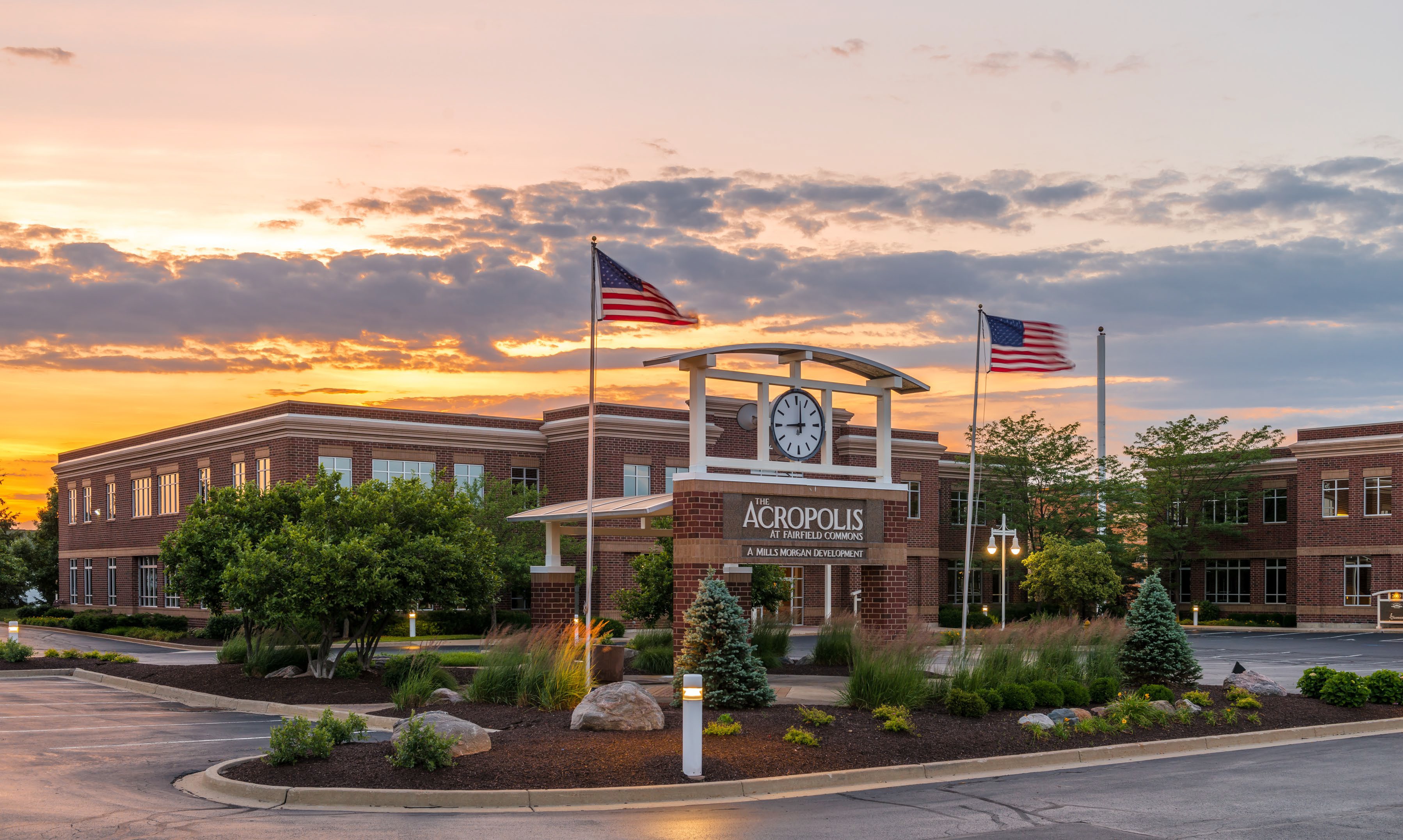 The Acropolis at Fairfield Commons office campus in Dayton, Ohio